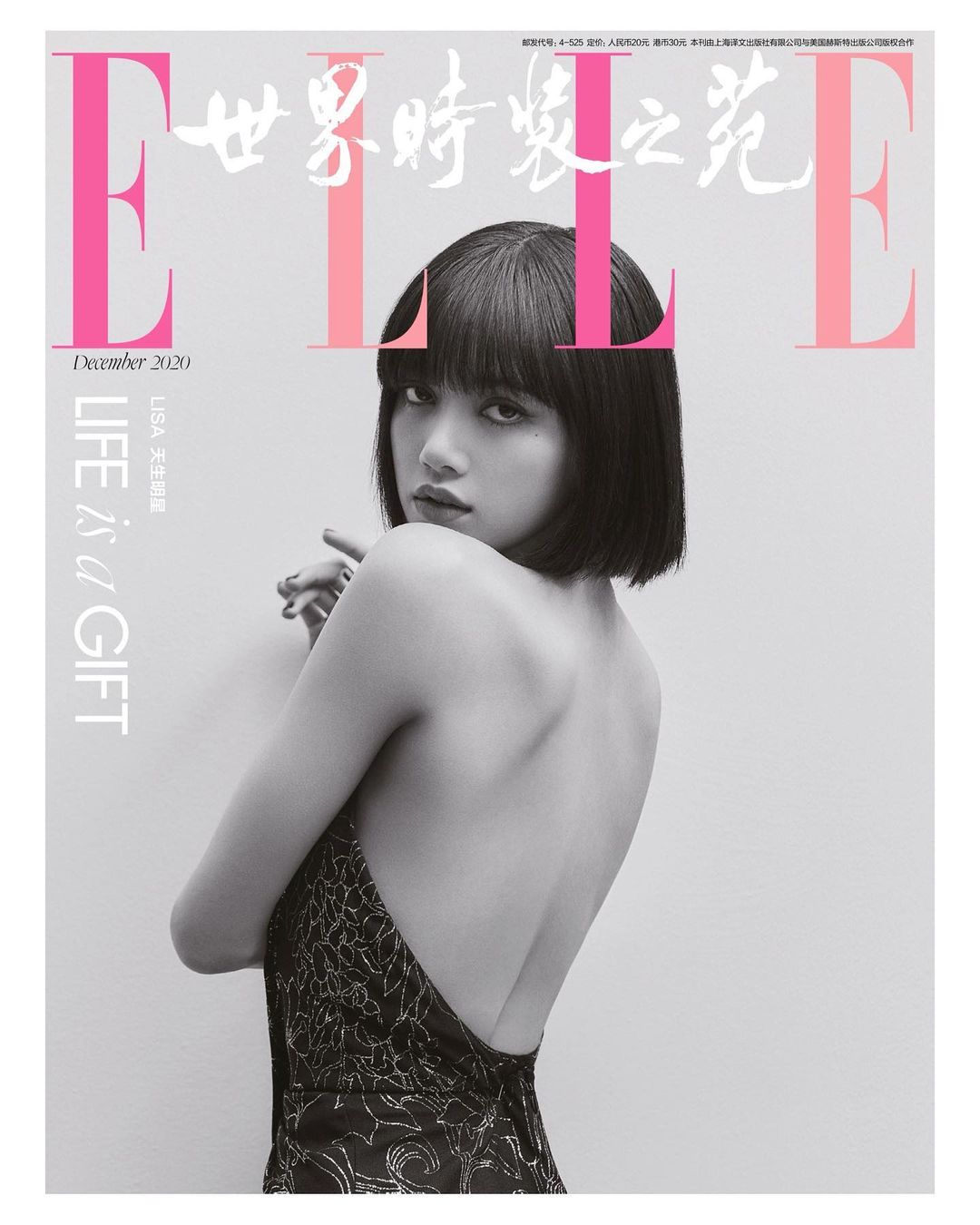 Лиса для журнала Elle China