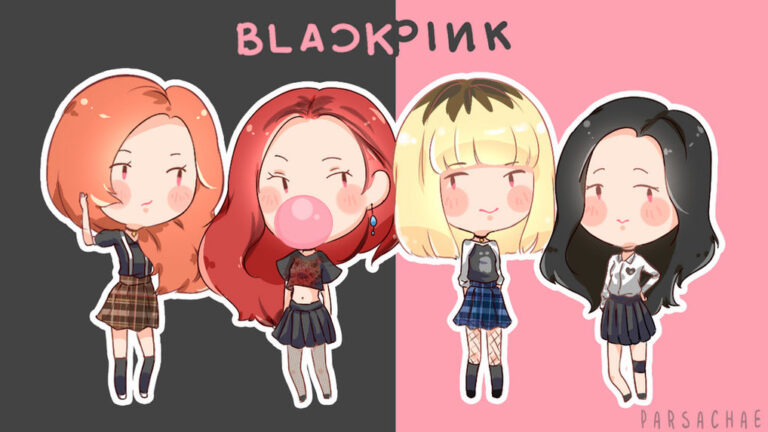 Нарисовать black pink