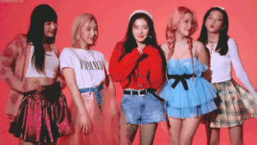 red velvet стиль