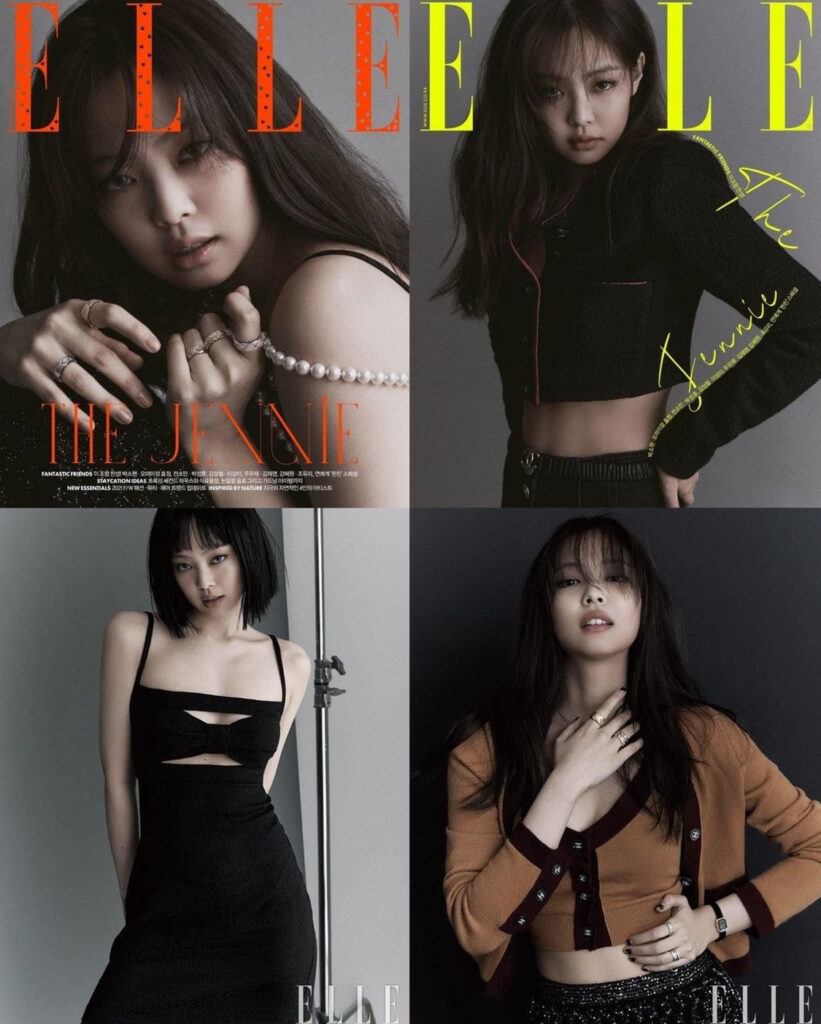 Elle Korea август 2021: Дженни