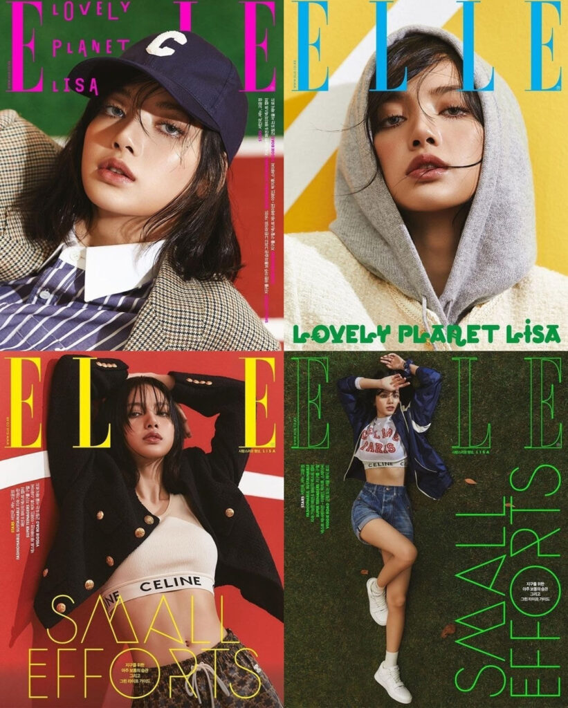 Elle Korea апрель 2021: Лиса