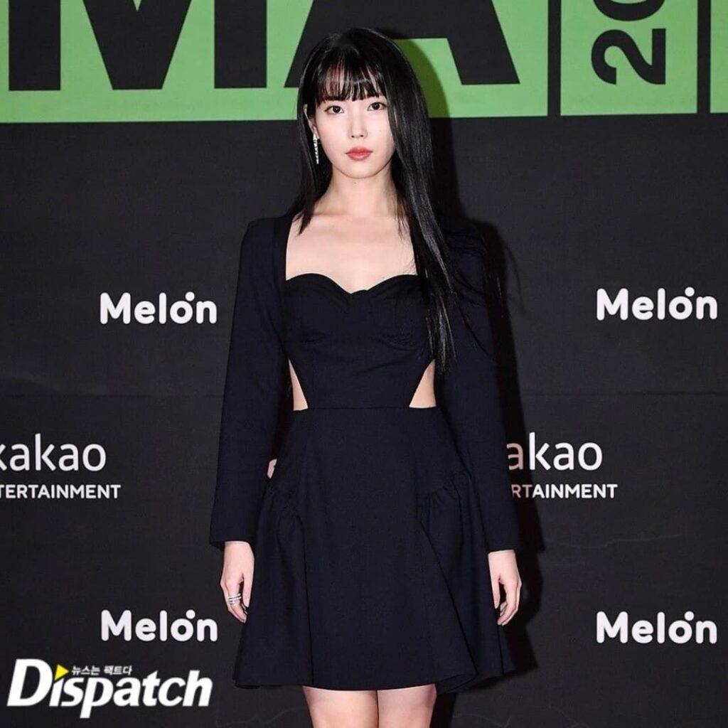 IU на церемонии вручения премии Melon Music Awards 2021