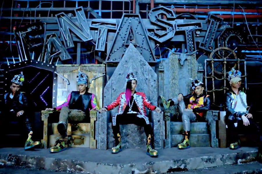 «FANTASTIC BABY» BIGBANG стал их вторым клипом, набравшим 500 миллионов просмотров