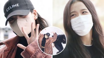BLACKPINK воссоздали легендарную фотографию на пути в Лондон
