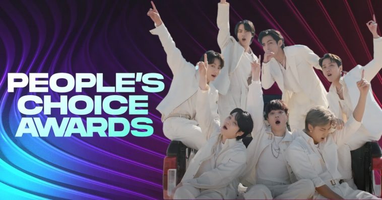 BTS получили множество наград на "2022 People's Choice Awards"