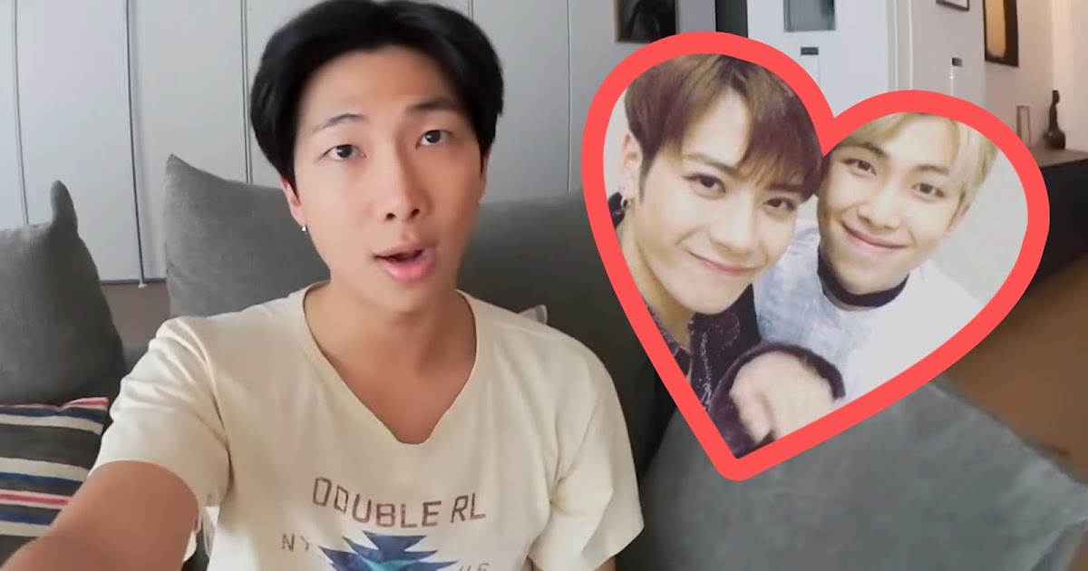 RM из BTS проявляет любовь к Джексону Вану из GOT7 во время экскурсии по квартире