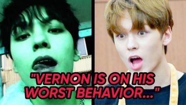 Spit In My Mouth ("Плюнешь мне в рот)?! - Вернон из SEVENTEEN шокирует CARAT новой песней