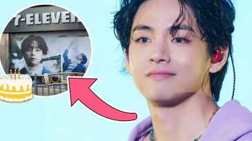 Фансайт Ви из BTS стал вирусным благодаря экстравагантным объявлениям и мероприятиям в честь его 27-го дня рождения
