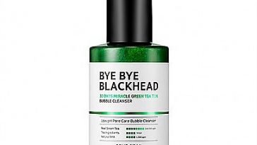 SOME BY MI Маска-пенка от чёрных точек BYE BYE BLACKHEAD 30 Days Miracle Green TeaTox Bubble Cleanser 120г