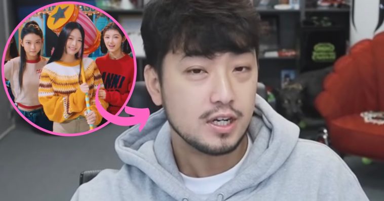 Популярный ютубер Chim Chak Man объясняет, как состоялось появление NewJeans на фоне критики