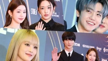 Звезды прошли по красной дорожке 32-й церемонии Seoul Music Awards