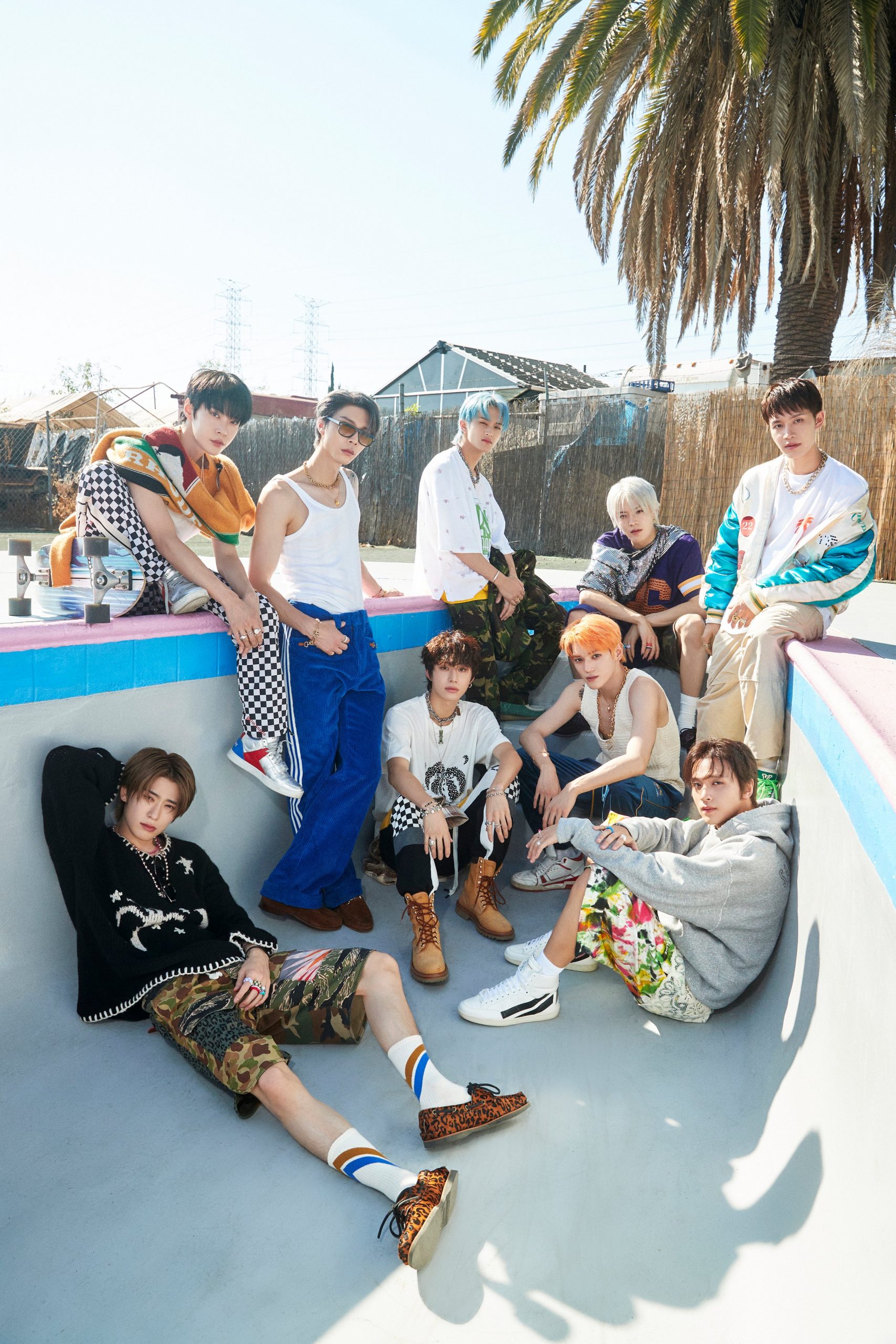 NCT 127 выпустили новые групповые тизер-фото для "Ay-Yo"
