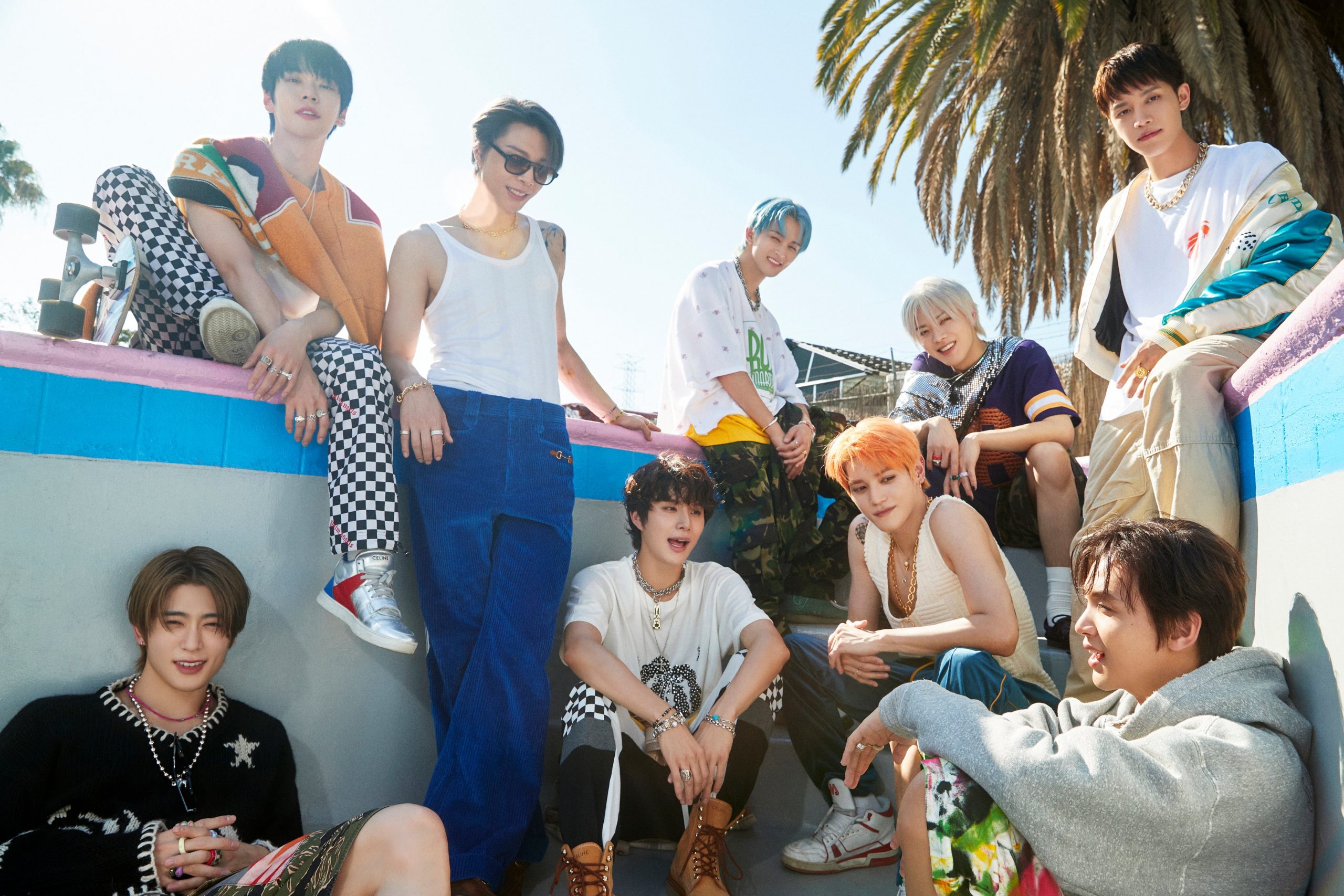 NCT 127 выпустили новые групповые тизер-фото для "Ay-Yo"