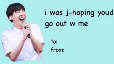 21 кринжовая кпоп-открытка ко Дню святого Валентина