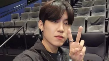 Уджин из AB6IX представил тизер клипа "Top Tier"