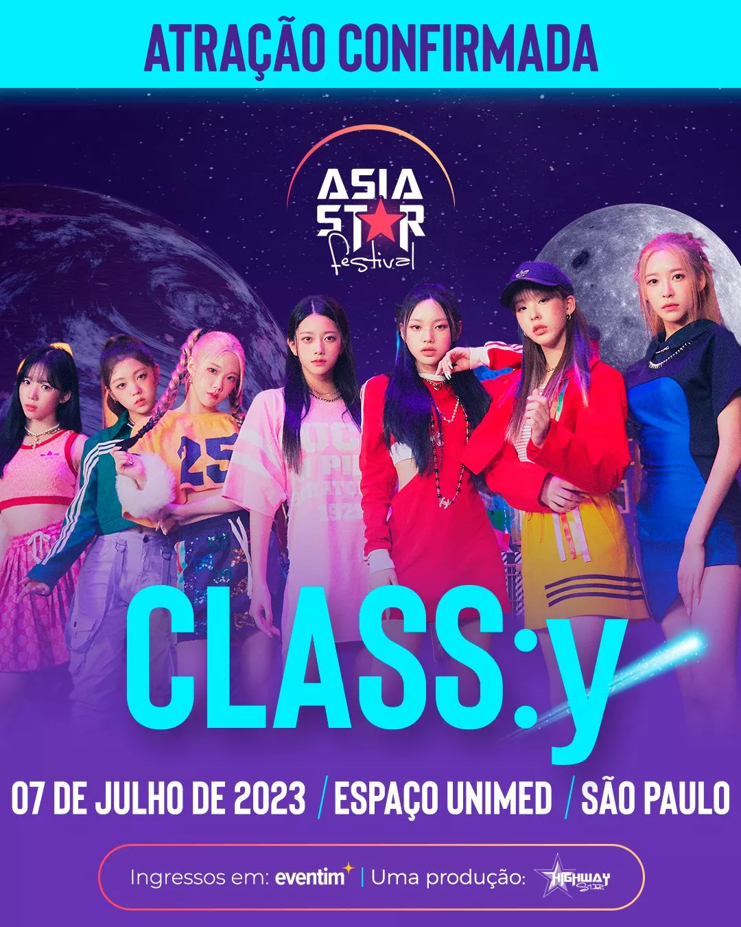 CLASS:y выступят на "Asia Star Festival" в Бразилии
