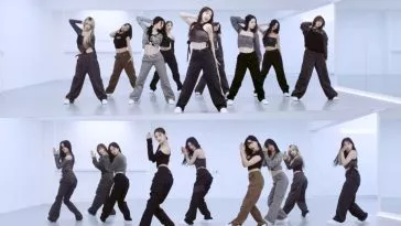 TWICE впечатляет своей красивой и мощной хореографией в тренировочном видео "MOONLIGHT SUNRISE"