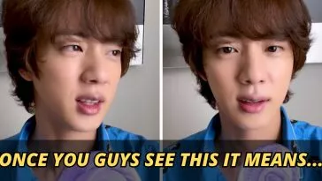 У Джина из BTS есть одна просьба в его мартовском видеообращении, и ARMY уже выполняют ее