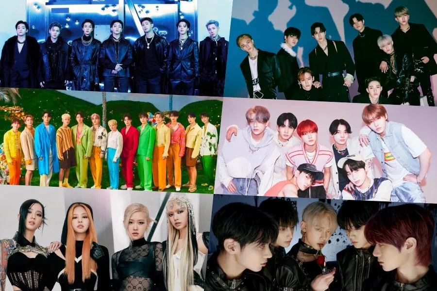 BTS, Stray Kids, SEVENTEEN, ENHYPEN, BLACKPINK и TXT заняли 8 из 10 первых мест в чарте глобальных продаж альбомов 2022 года по версии IFPI