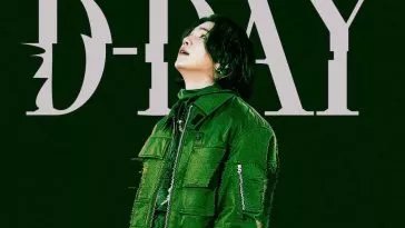 Шуга из BTS смотрит в небо на постере к новому документальному фильму "SUGA: Road To D-DAY"