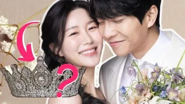 Где Ли Да Ин, жена Ли Сын Ги, взяла огромную тиару, которую она надела на свадебную церемонию?