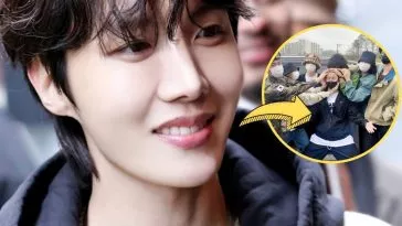 Все участники BTS сопровождают Джей-Хоупа на его пути к призыву в армию - включая Джина