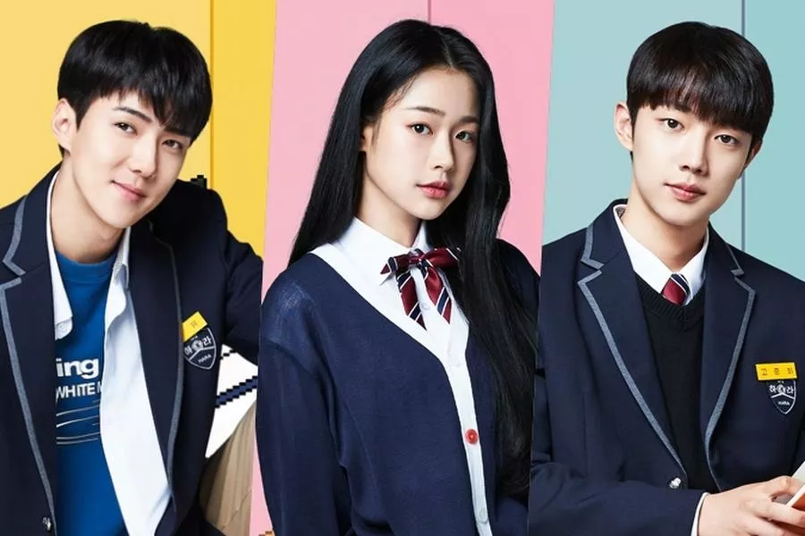 Сехун из EXO, Чан Ё Бин и Джун Ён перевоплотились в чистых сердцем студентов на постерах "Все, что мы любили"