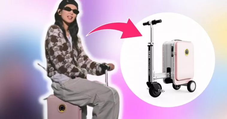 Хотите чемодан-скутер, на котором Дженни из BLACKPINK ездит повсюду? Вот что вам нужно о нем знать