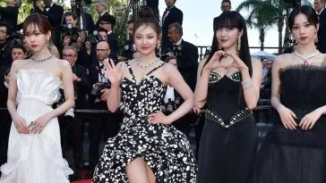 Случайное эгъё становится вирусным - Жизель из aespa уморительно следует по стопам IU на Каннском фестивале 2023 года