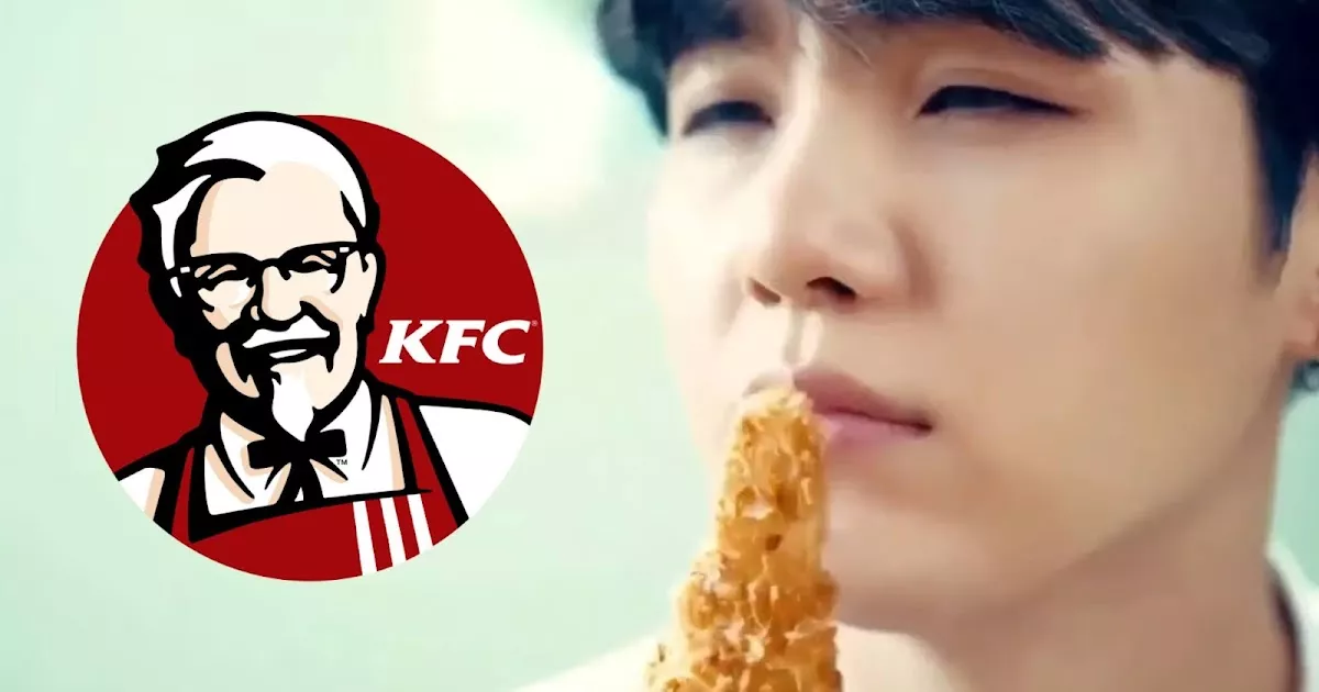 KFC стали вирусными из-за поста о коллабе Шуги из BTS и Холзи