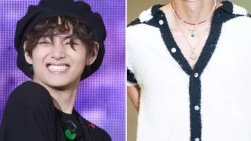 Ви из BTS привлек внимание тем, как он пытается сохранить в секрете свои светлые волосы