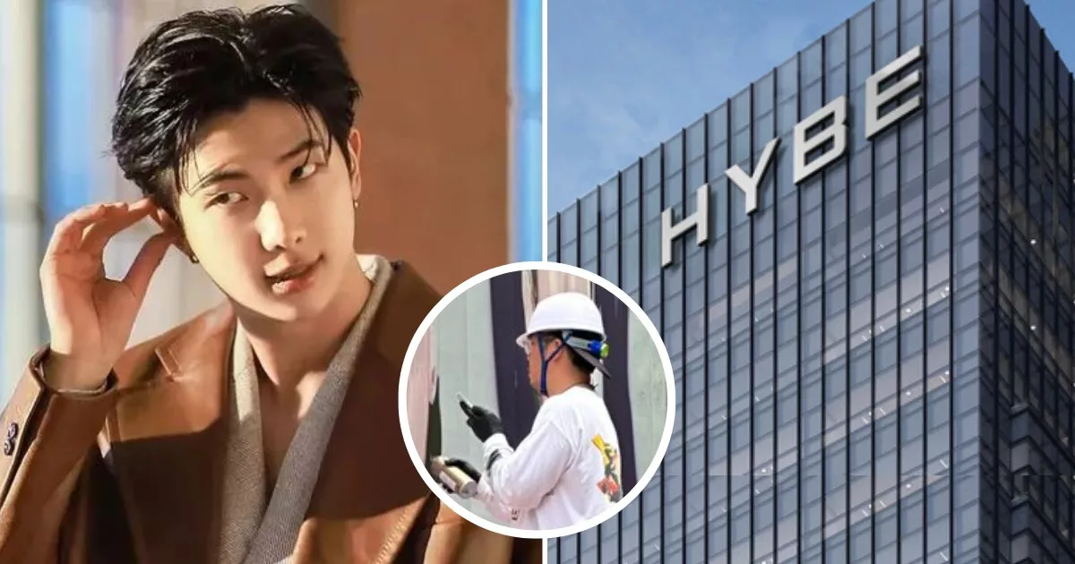 HYBE украшает здание в стиле BTS к 10-летию группы - и все благодаря RM