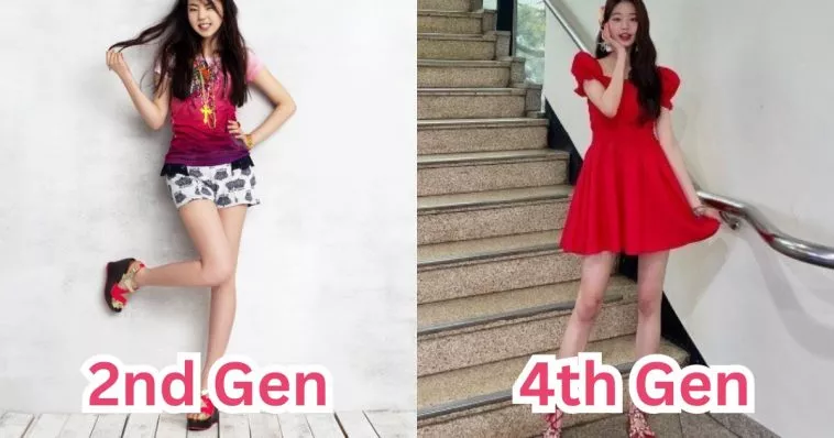 Корейские нетизены анализируют эволюцию стандартов красоты с каждым поколением женских групп