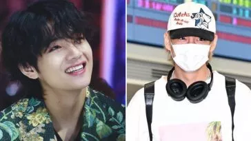 Ви из BTS привлекает внимание своим поведением по отношению к фанату в аэропорту Инчхон