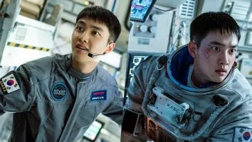 Неожиданный солнечный ветер оставляет D.O. из EXO застрять на Луне в предстоящем фильме