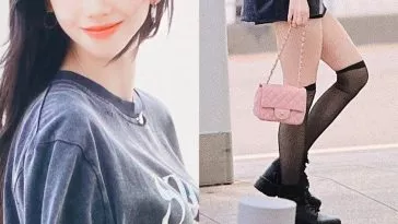 Карина из aespa привлекла внимание своим образом в стиле "панк-рок" в аэропорту