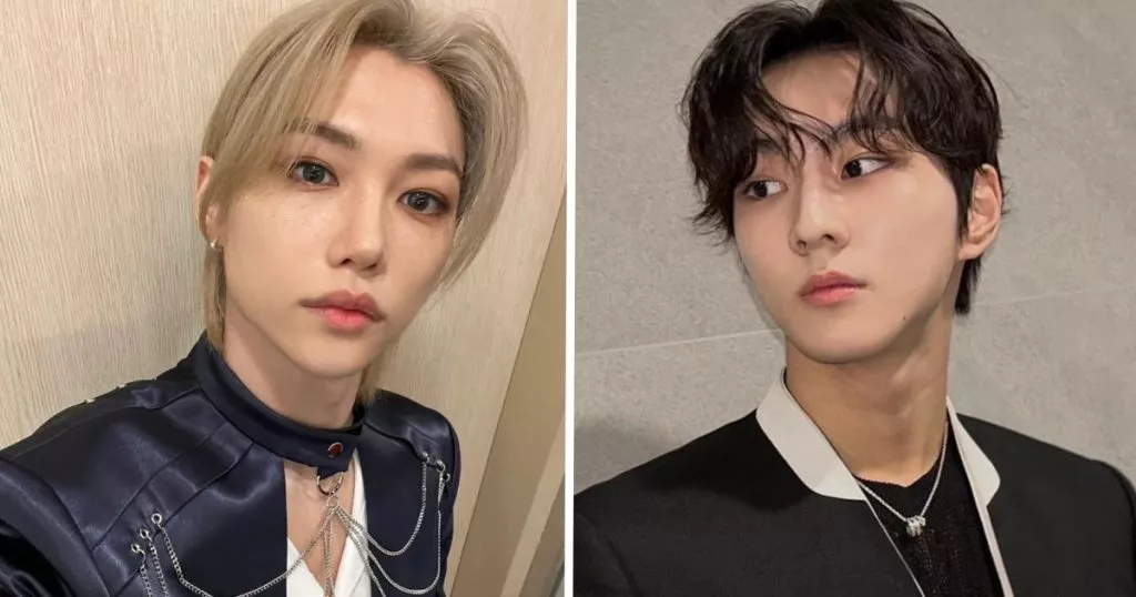 Феликс из Stray Kids и Чонвон из ENHYPEN неожиданно встретились на мероприятии BVLGARI в Сеуле