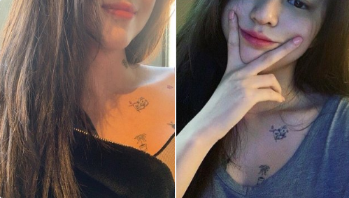 Места татуировок Хан Со Хи удивили нетизенов