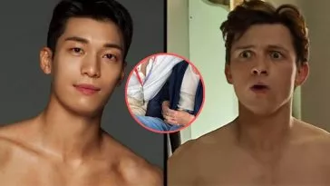 Нетизены шокированы неожиданной встречей актеров Ви Ха Чжуна и Тома Холланда