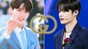 Сон Ханбин и Ким Дживон из ZEROBASEONE посетили одно и то же мероприятие Gucci, но излучали совершенно разные вибрации