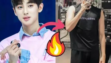 Ким Мин Гю из Produce X 101 демонстрирует безумное преображение за счет горячих мышц