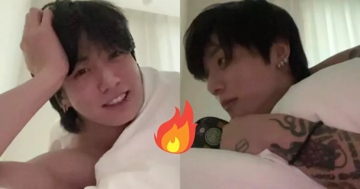 "ПОЧЕМУ ОН ГОЛЫЙ?" - Чонгук из BTS удивляет поклонников прямой трансляцией без рубашки в постели