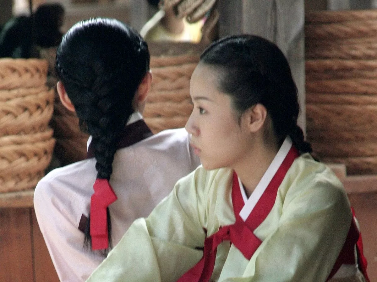 традиционные корейские прически