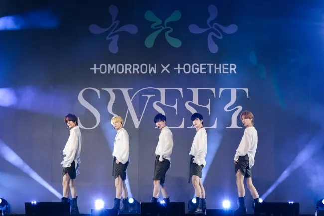 Второй полноформатный альбом TXT "SWEET" возглавил ежедневный рейтинг альбомов Oricon в Японии