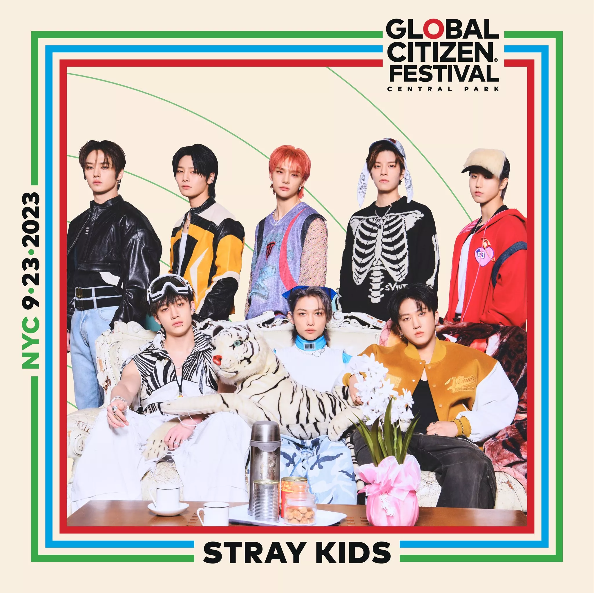 Stray Kids выступят на "Global Citizen Festival" в Нью-Йорке!