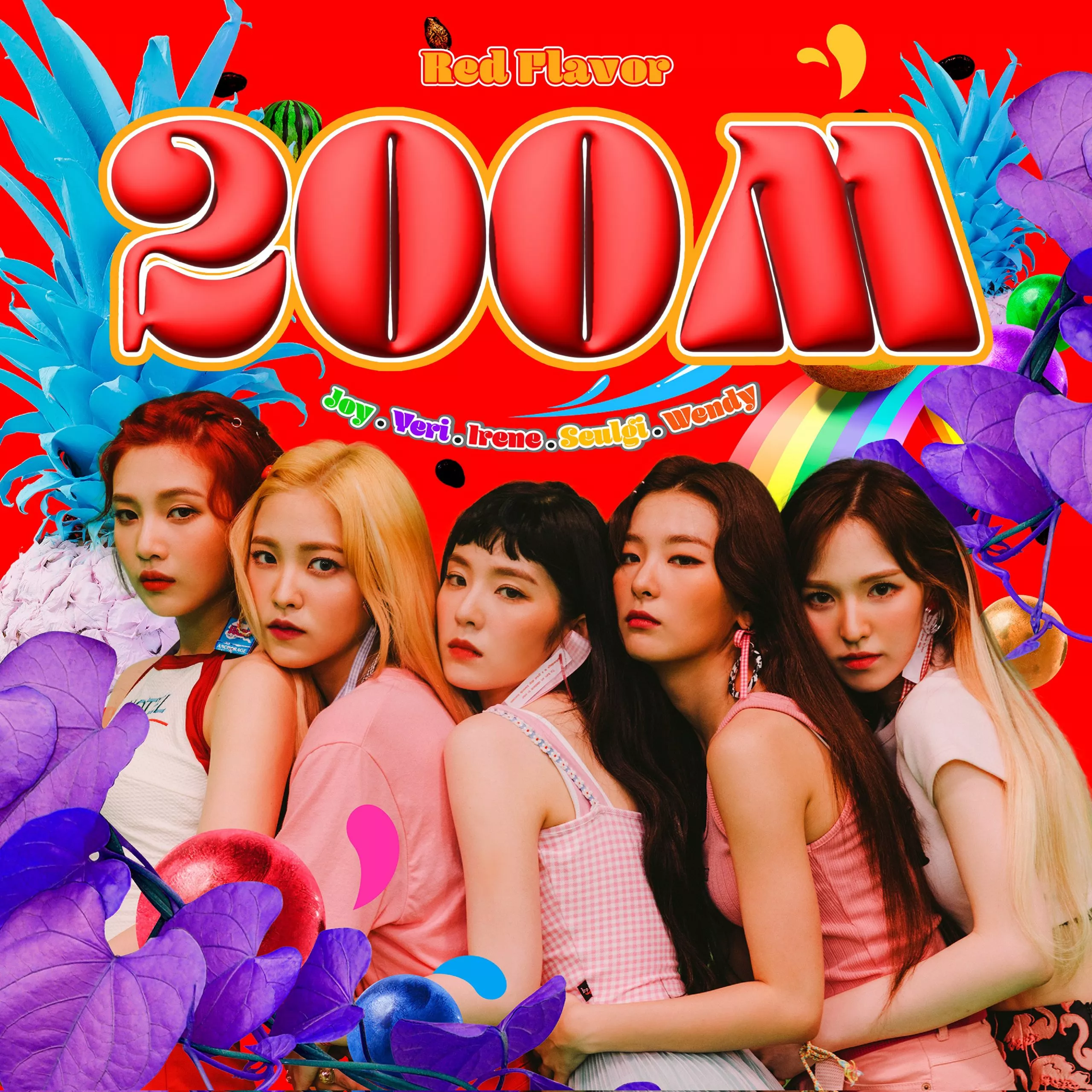 "Red Flavor" стал пятым клипом Red Velvet, превысившим 200 миллионов просмотров