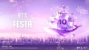 BTS показали кадры с фейерверк-шоу в честь 10-летия