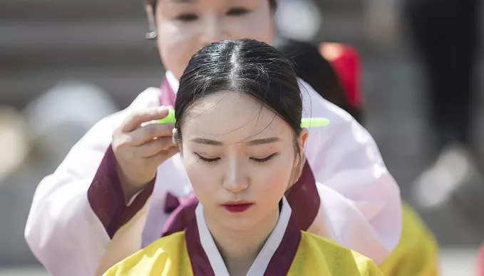 Традиционные корейские прически для королев, простых людей, мужчин и детей