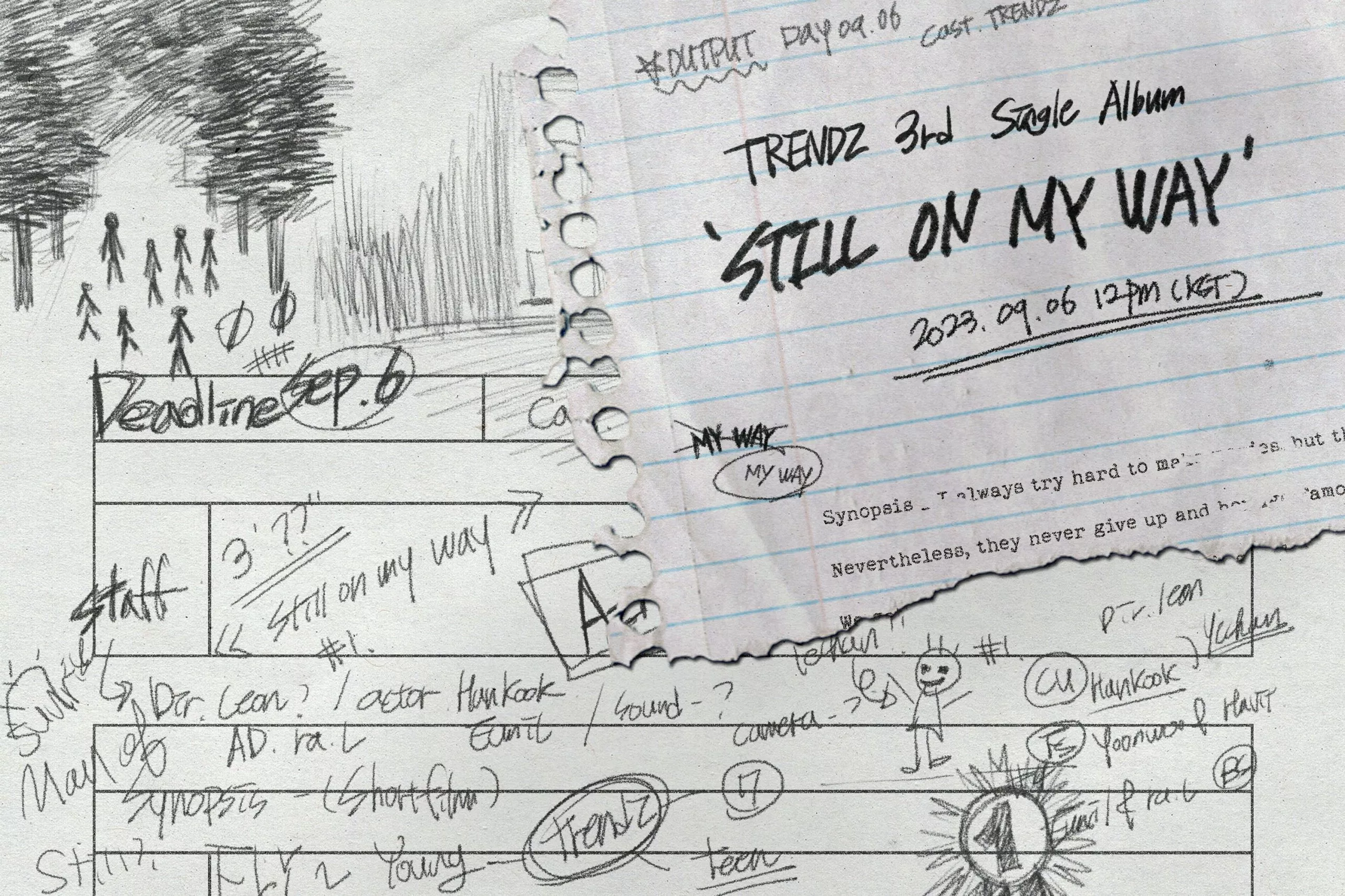 TRENDZ официально подтверждают дату камбэка с третьим сингл-альбомом "STILL ON MY WAY"