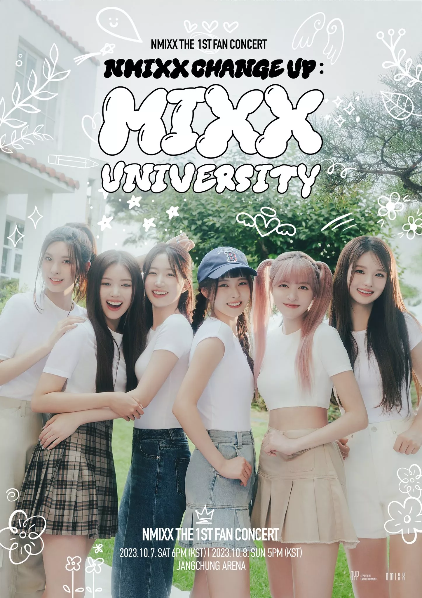 NMIXX объявляют о первом фан-концерте "NMIXX CHANGE UP: MIXX UNIVERSITY"